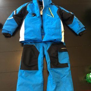 Obermeyer boys ski outfit - Pants, Jacket + Gloves